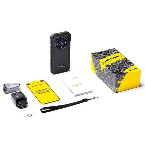  Téléphone robuste Ulefone Armor X32, 6 Go + 256 Go, vision nocturne, écran 5,65 pouces, Android 14, MediaTek Helio G91 Octa Core, réseau : 4G, NFC, OTG (vert) SU892G1555-010